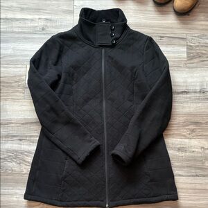 Women's Black quilted jacket The Northface XL